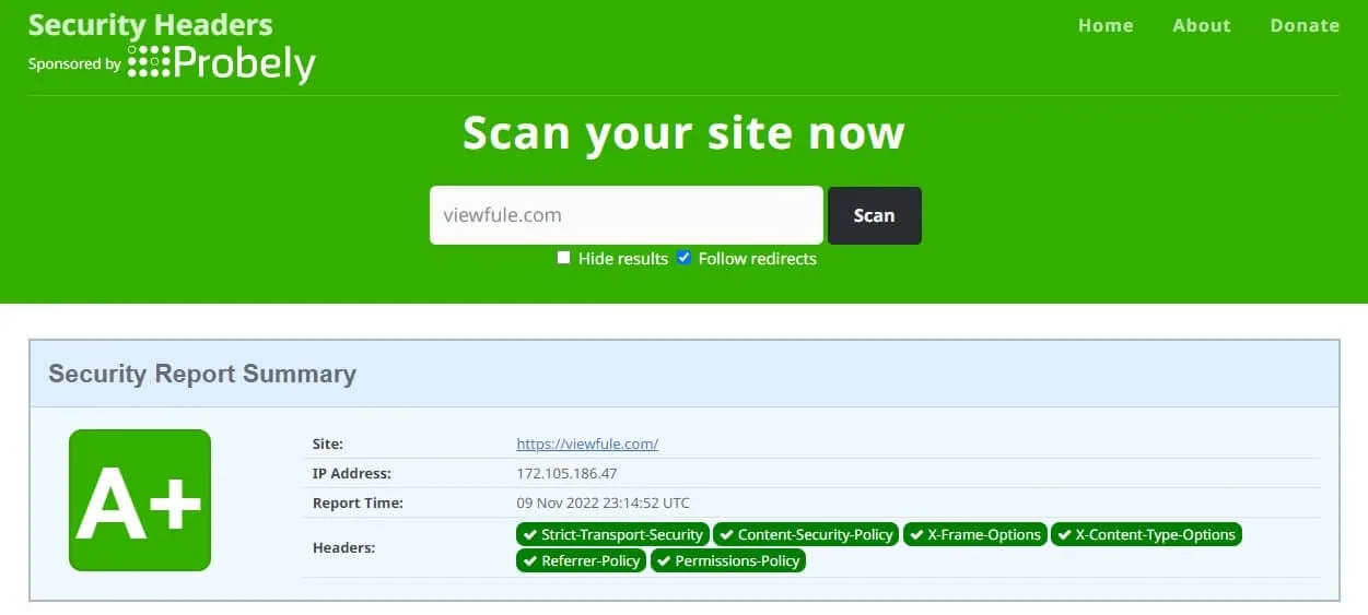 Check your Website Security Headers