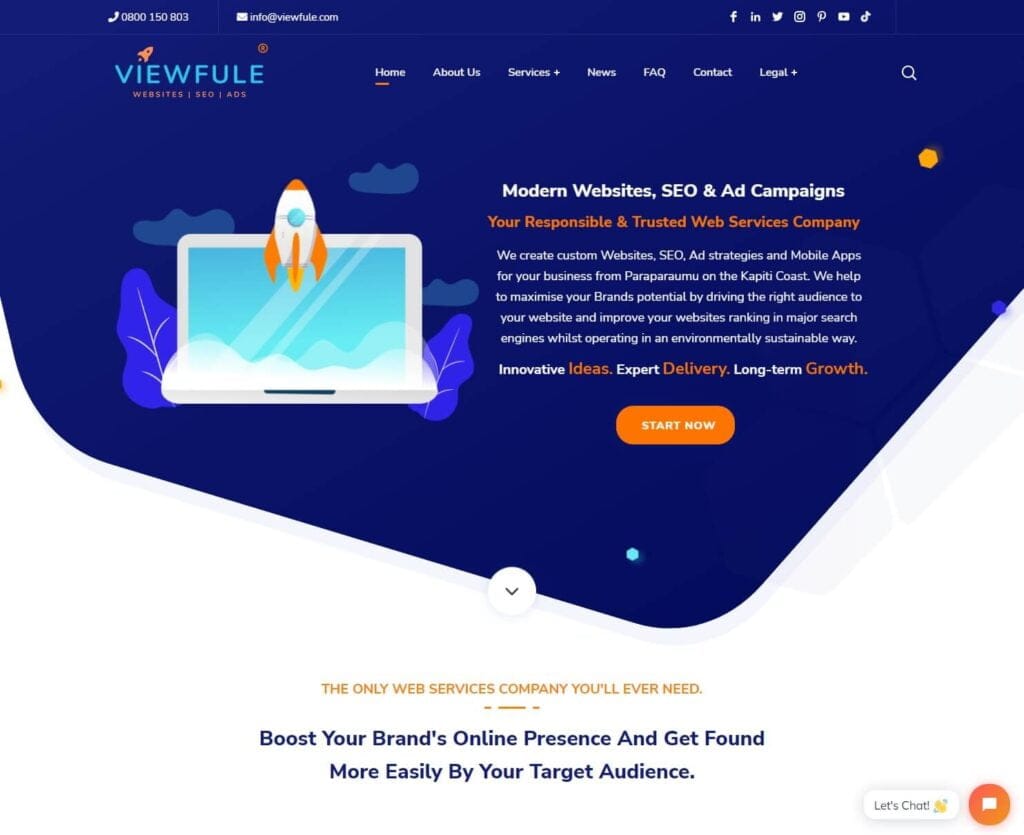 Normal vision home page