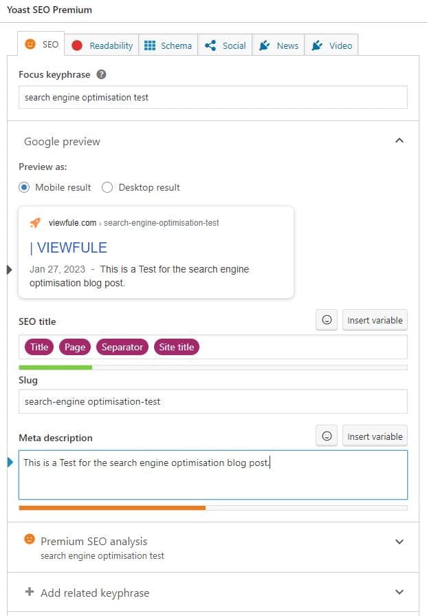 how to add keywords to wordpress