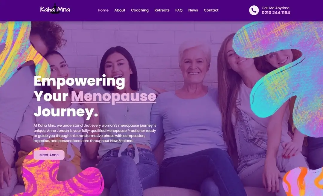Kahamna-womens-health-website-designer
